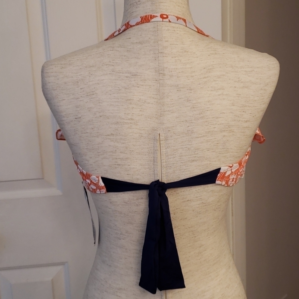 SPLENDID flower market bandeau bikini top NWT - Picture 7 of 13